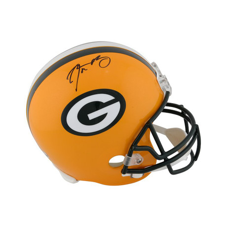 Aaron Rodgers // Green Bay Packers // Signed Helmet // Full-Size Replica