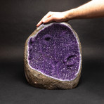 Genuine Amethyst Clustered Geode