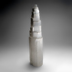 Natural Cats-Eye Selenite Tower