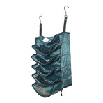 The Super PACK // Suitcase and Luggage Organizer + Zipper Closures // Teal