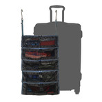 The Super PACK // Suitcase and Luggage Organizer + Zipper Closures // Black