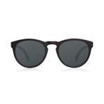 ST Round Polarized Sunglasses // Smoke Lumolux