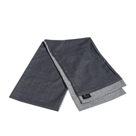 AESW2125 100% Wool Dress Scarf // Gray