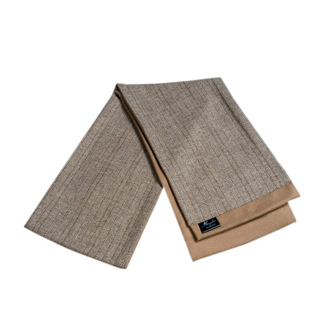 AESW2153 100% Wool Dress Scarf // Tan