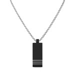 Black Pendant Necklace