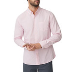 Light Pink Micro Gingham Button Down Shirt // Light Pink (L)