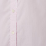 Pink Pencil Stripe Button Down Shirt // Pink (XL)
