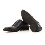 Saddle // Navy + Black (US: 6.5)