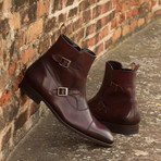 Octavian Boot // Burgandy (US: 6.5)
