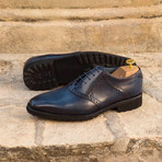 Saddle // Navy + Black (US: 6.5)