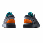Low Top Sneaker // Black + Orange (Euro: 41)