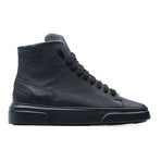 High Top Sneaker I // Black (Euro: 40)