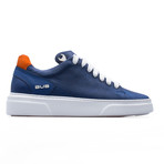 Low Top Sneaker // Saks Blue + Orange (Euro: 42)