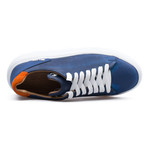 Low Top Sneaker // Saks Blue + Orange (Euro: 42)