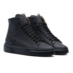 High Top Sneaker I // Black (Euro: 41)
