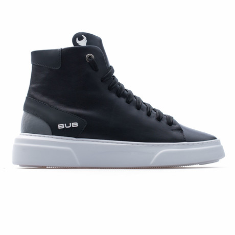 High Top Sneaker III // Black (Euro: 39)