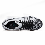 Low Top Sneaker // White + Black (Euro: 46)