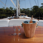 Southampton Teak Champagne Bucket