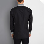 Isaac Button-Up Shirt // Black (2X-Large)