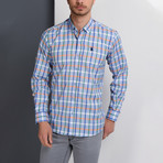 Jesse Button-Up Shirt // Blue (3X-Large)
