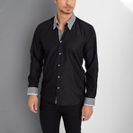 Isaac Button-Up Shirt // Black (2X-Large)