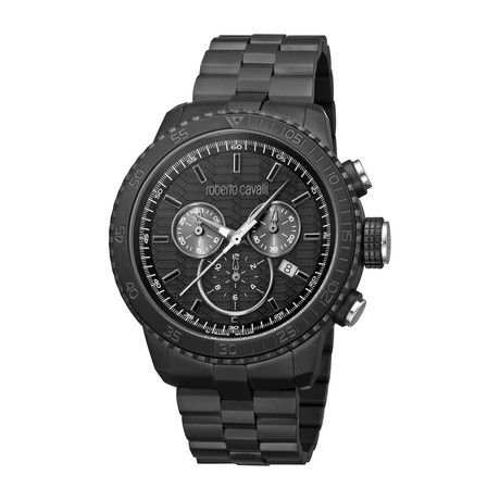 Roberto Cavalli Chronograph Swiss Quartz // RV1G035M0076