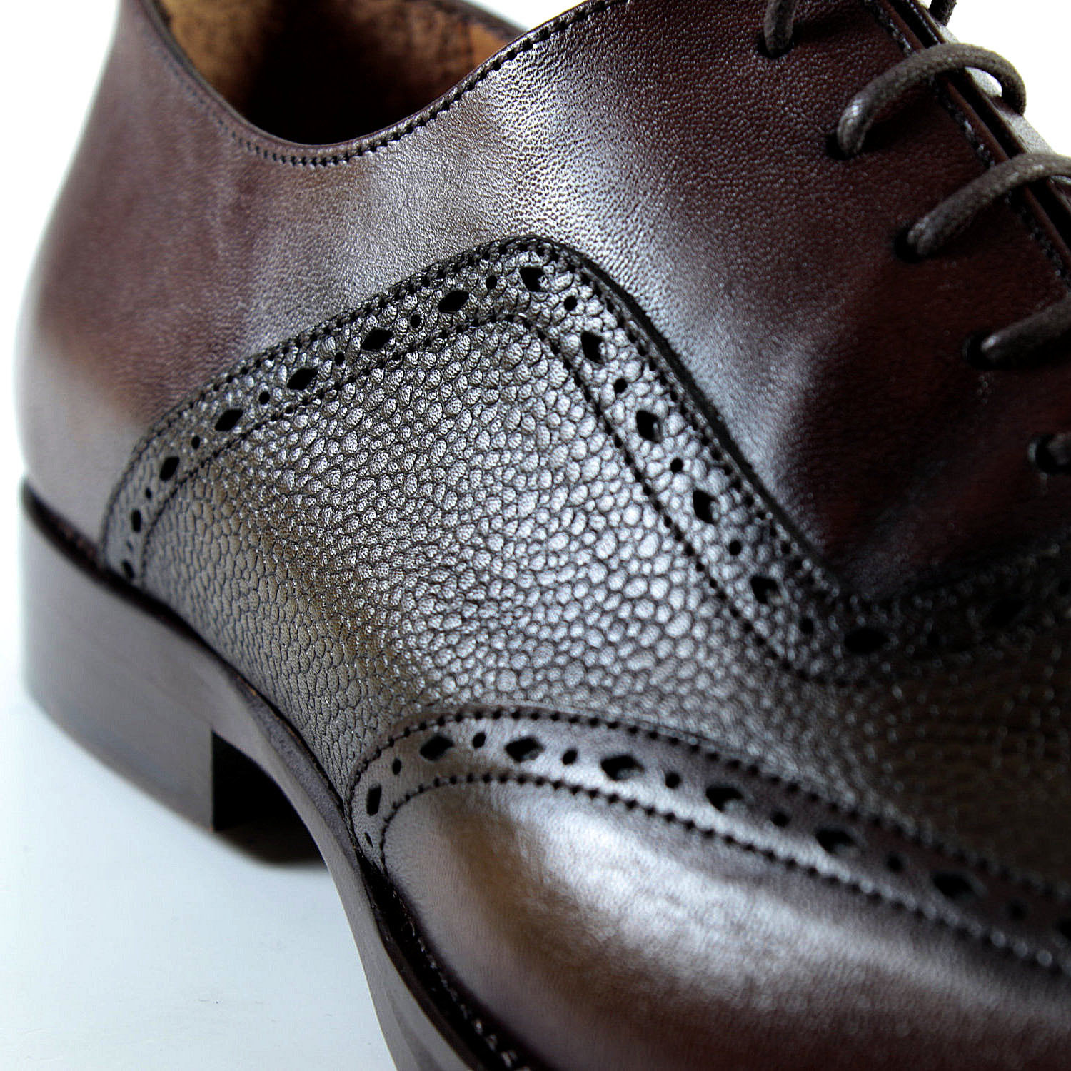 Dax Dress Shoe // Dark Brown (Euro 41) Gacco Touch of Modern
