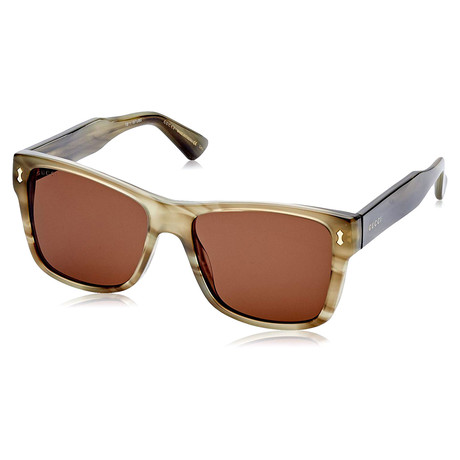 Unisex Core GG0052S-003 Sunglasses // Havana + Brown