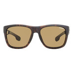 Carrera // Unisex CA4007/S Polarized Sunglasses // Matte Havana