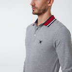 Tommy Long Sleeve Polo // Gray (XL)