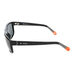 Men's Hopkins Sunglasses // Shiny Black