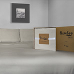 100% Organic Bamboo Bedsheets // Vanilla // Twin