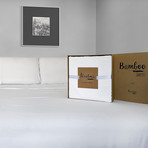 100% Organic Bamboo Bedsheets // White (Twin)