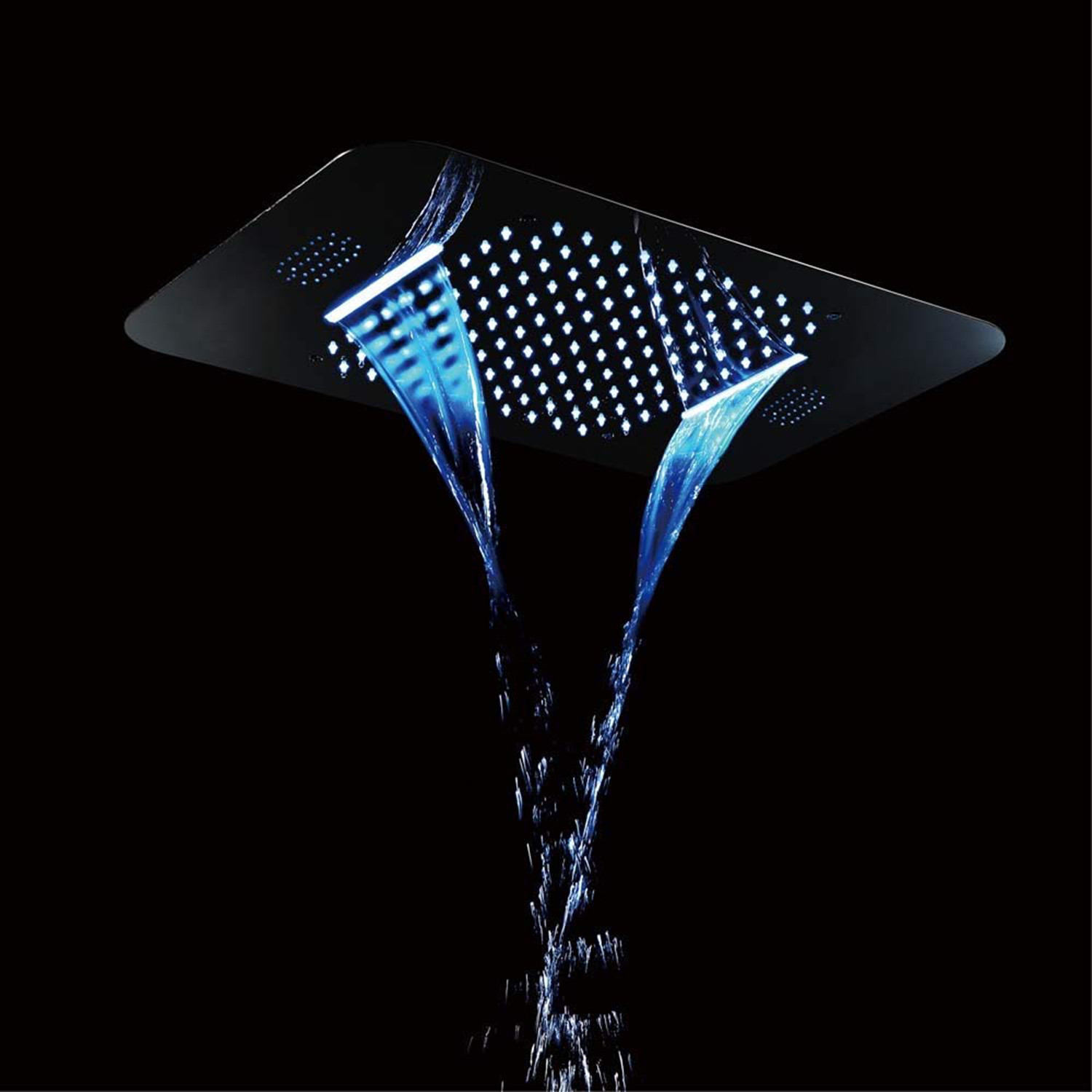 Musical Shower Head + Mixer Massage // LED Juno Showers Touch of Modern