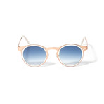 Unisex DaVinci Sunglasses // Pink + Transparent