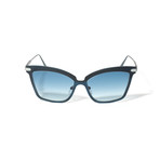 Unisex Gioconda Titanium Sunglasses // Blue + Silver