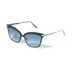 Unisex Gioconda Titanium Sunglasses // Blue + Silver