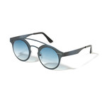 Unisex Spokes Sunglasses // Brushed Blue