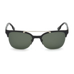 Diesel // Men's Dl0215-02A Sunglasses // Matte Black + Smoke