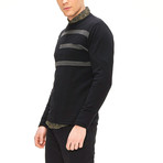 Dante Collar Sweater // Black (XL)