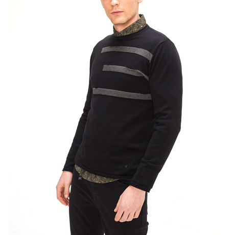 Dante Collar Sweater // Black (S)