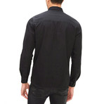 Denim Shirt // Black (2XL)