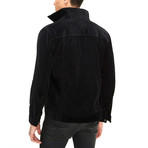 Tom Velvet Coat // Black (L)