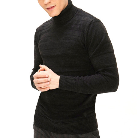 Dante Turtleneck Sweater // Black (S)