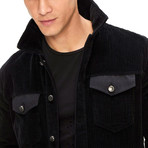 Tom Velvet Coat // Black (M)