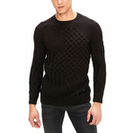 Dante O Collar Sweater // Black (XL)