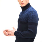 Dante Turtleneck Sweater // Navy (S)