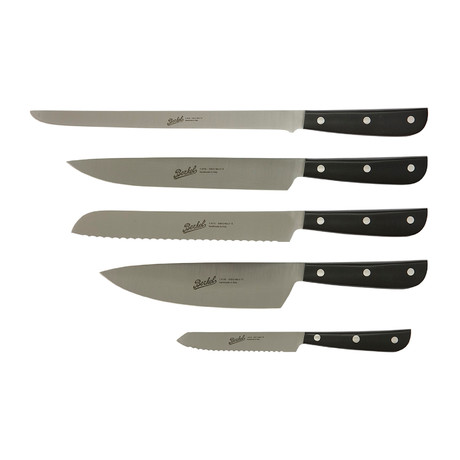 Synthesis // Chef Set of 5 Knives // Black