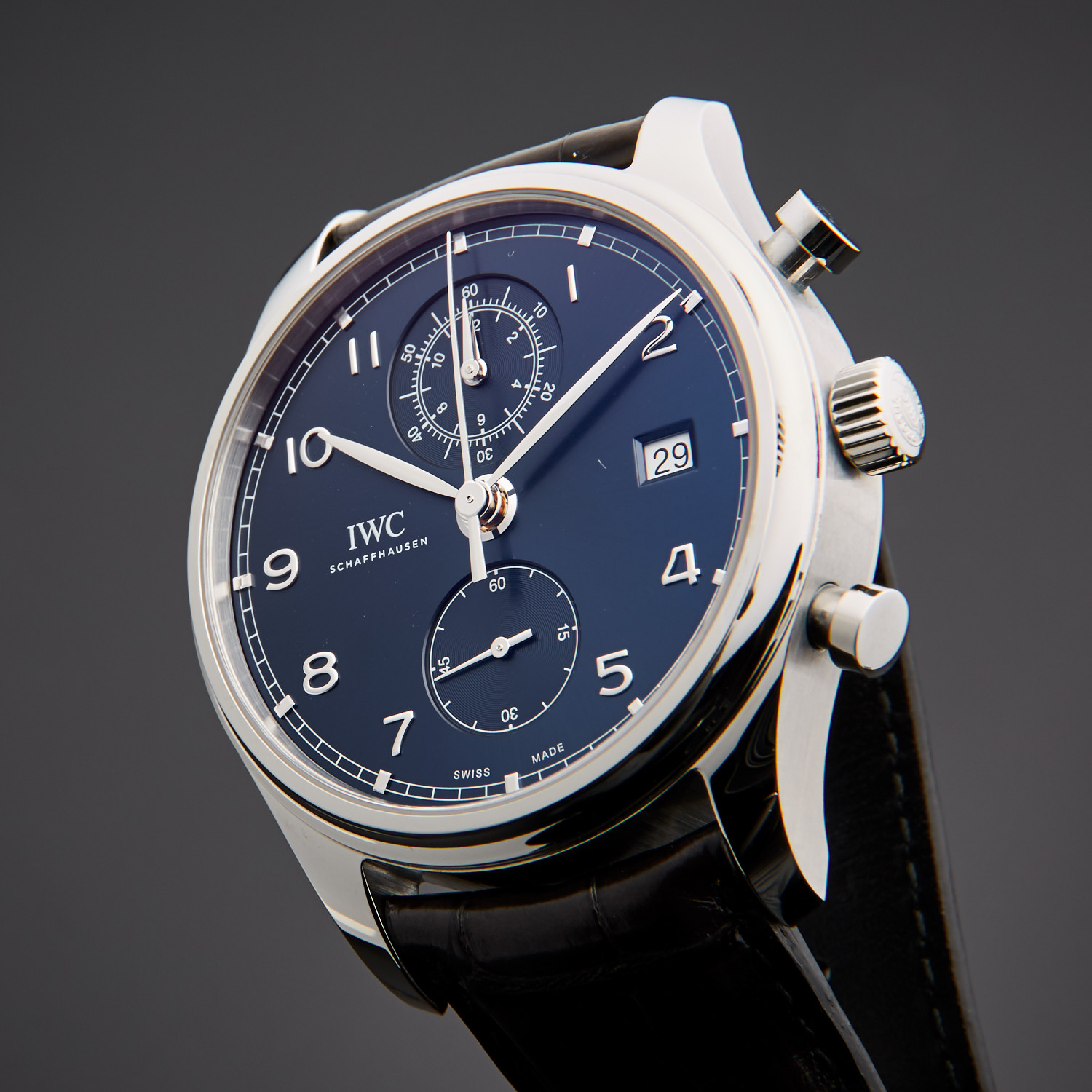 IWC Portugieser Chronograph Classic Automatic // IW3903-03 // Pre-Owned ...