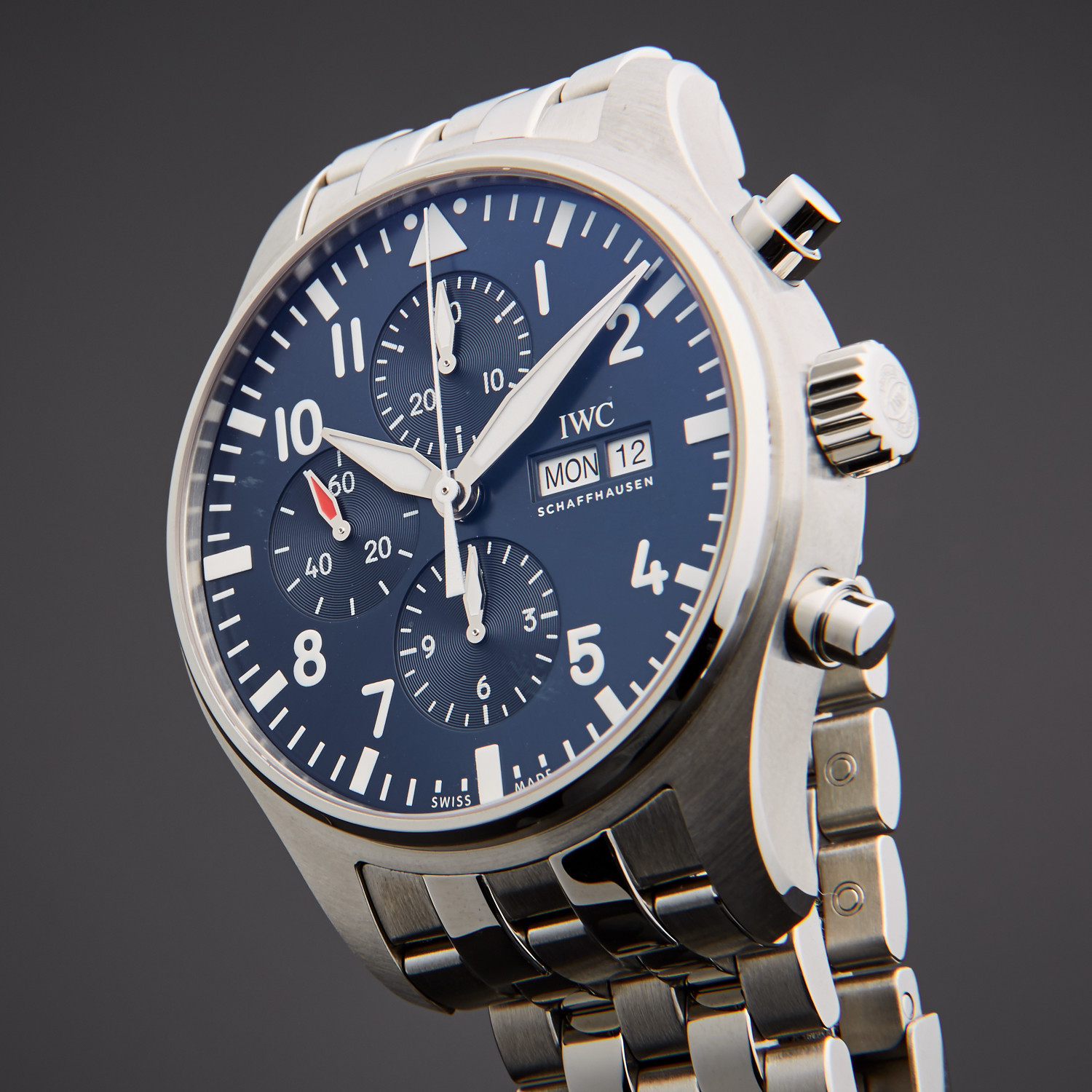 IWC Pilot's Chronograph Automatic // IW3777-17 // Pre-Owned - IWC ...